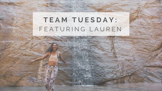 Team Tuesday: Lauren
